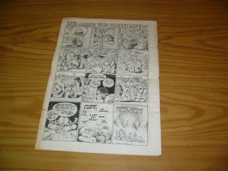 Yarrowstalks #3 underground comix newspaper - all robert crumb mr. natural 1967