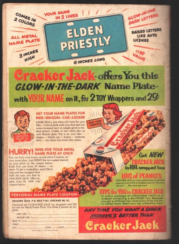 Rin Tin Tin and Rusty #20  1957 - Dell  -G - Comic Book