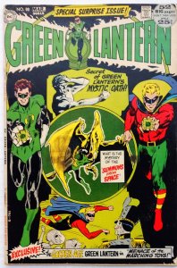 Green Lantern #88 (VG+, 1972) Classic cover art by Neal Adams