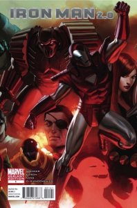 Iron Man 2.0 #1 (2011) 1:30 Marko Djurdjevic Variant Cover MARVEL NM.