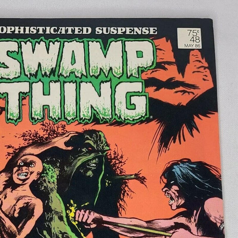 Swamp Thing 48 DC 1986 F/VF Alan Moore John Constantine Appearance