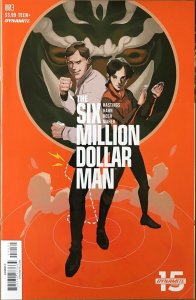 THE SIX MILLION DOLLAR MAN Comic Issue 3 - Cover C Variant — 2019 Dynamite VF+