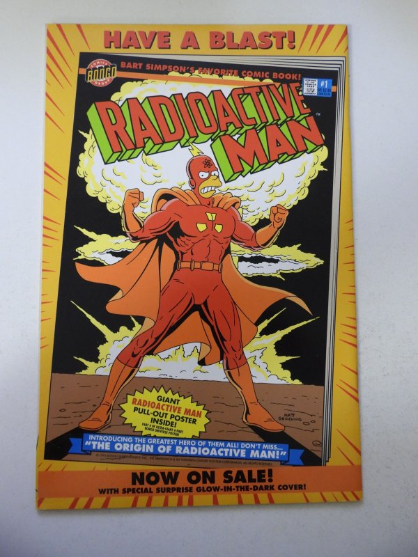 Radioactive Man #1 VF Condition poster intact