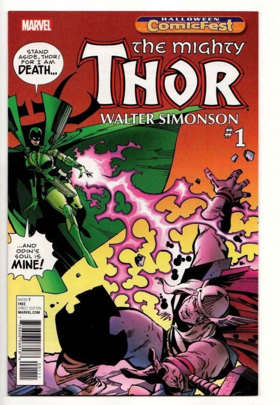 THOR GOD of THUNDER #1 Halloween Comicfest, Promo, 2017, NM, Marvel