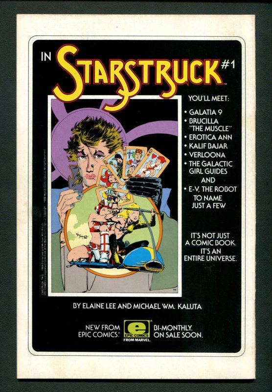 Crash Ryan #4 ( 8.0 VFN ) Ron Harris Cover & Art / 1985