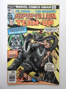 Super-Villain Team-Up #8 VG Condition! Moisture stain