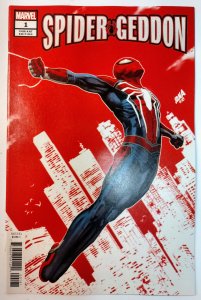Spider-Geddon #1 (9.0, 2018) David Nakayama - PS4 Spider-Man