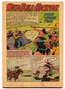 Wild Bill Hickok #6 1951- Avon Golden Age Western- coverless