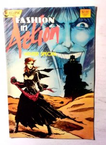 Fashion In Action: Winter Special #1 (1987) Eclipse Comics 1st Print Comic Book