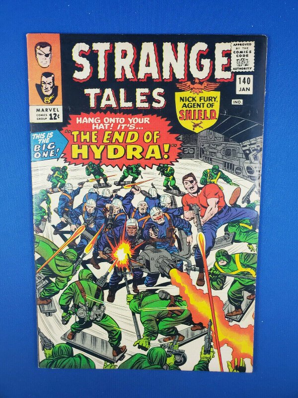 STRANGE TALES 140 VF NM NICK FURY 1966