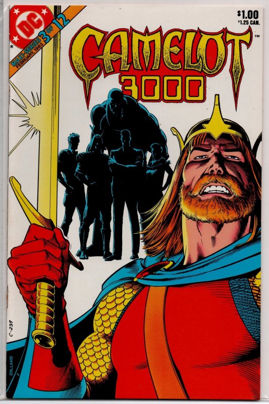 Camelot 3000 3 VF+ (Arthur recruits Percival, Kay, Galahad, Gawain and