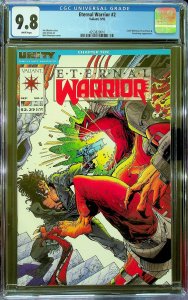 Eternal Warrior #2 (1992) - CGC 9.8 - Cert#4253829010