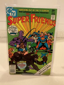 Super Friends #6  F/VF  1977  Atom Guest Stars!