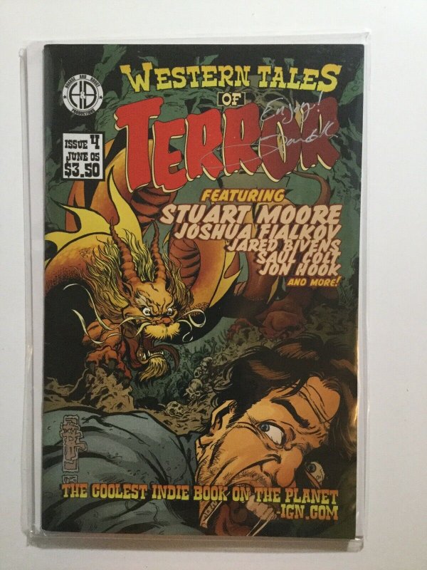 Western Tales Of Terror 4 Near Mint Nm Signed Hoarse And Buggy Productions