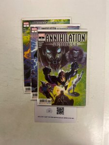 3 Annihilation Marvel Comic Books # 1 1 1 Thor Hulk Avengers Defenders 40 JS65