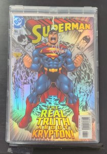 Superman #166 - Signed Ed McGuinness, Foil Cover/ Encased (9.0/9.2) 2001