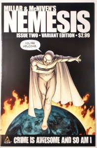 Millar & McNiven's Nemesis #2 (9.0, 2010) Variant Edition - John Cassaday