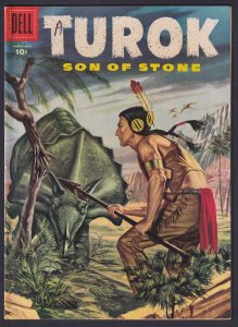 Turok Son of Stone #3 1956 Dell 6.5 Fine+ comic