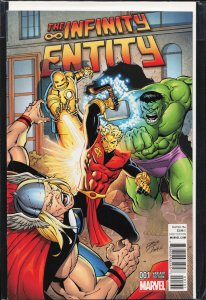 The Infinity Entity #1 Lim Cover (2016) Warlock