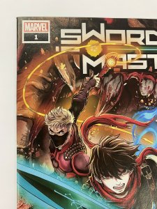 Sword Master #1 + Action Figure Var + #2 (2019) Origin of Sword Master Marvel NM