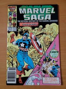 Marvel Saga #12 Newsstand Variant ~ NEAR MINT NM ~ 1986 Marvel Comics