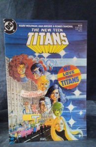 The New Teen Titans #6 1985 DC Comics Comic Book