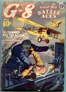 PULP:  G-8 and his Battle Aces Pulp July 1940- Damned will fly again- horror ...