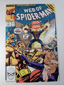 Web of Spider-Man #59 VF 1989 Marvel Comics C142A