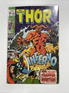 Thor 176 FN- Fine- 5.5 Marvel 1970