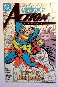 Action Comics #587 (1987) DC Comics 8.0 VF Superman The Demon 1st Print Comic