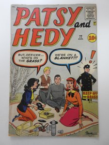 Patsy and Hedy #77 (1961) from Marvel Comics in VG- Condition!