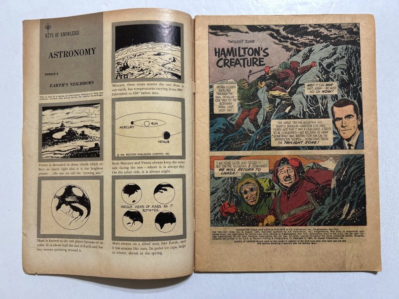 The Twilight Zone #8 VG 4.0 Gold Key Comics 1964