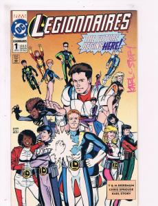 Legionnaires # 1 NM DC Comic Books Signed By Karl Story The Future Is Here!! SW3