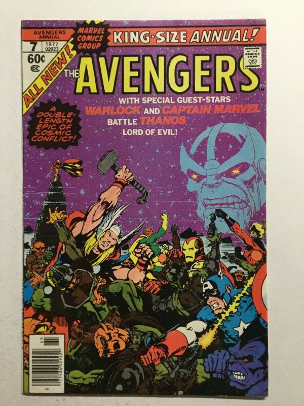 Avengers Annual 7 Very Fine Vf 8.0 Marvel