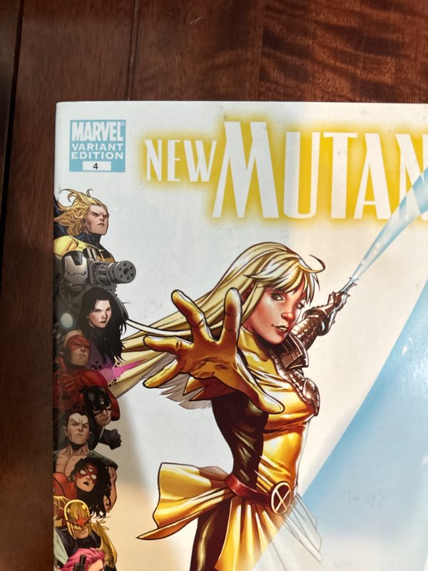 New Mutants #4 Variant Cover (2009)