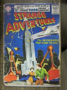 STRANGE ADVENTURES #72 (DC,9/1956) POOR (PR)  Silver Age DC sci-fi craziness