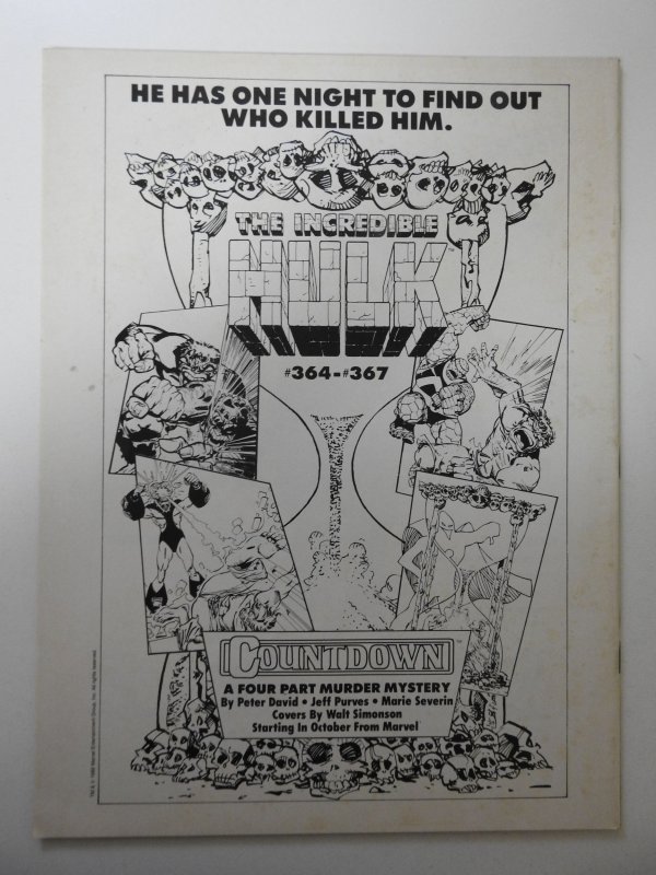 The Punisher Magazine #7 (1990) VF+ Condition!