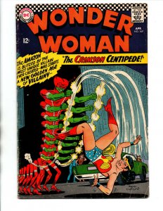 Wonder Woman #169 - 1st Crimson Centipede - 1967 - VG+