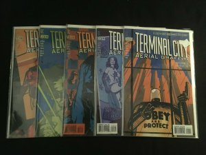 TERMINAL CITY: AERIAL GRAFFITI #1, 2, 3, 4, 5 VFNM Condition