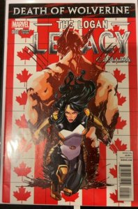 Death of Wolverine: The Logan Legacy #2 Canada Cover (2014) X-23 