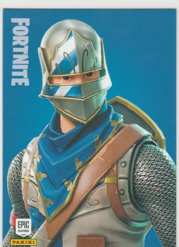 Fortnite Blue Squire 156 Rare Outfit Panini 2019 trading card series 1
