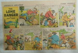 Lone Ranger Sunday by Fran Striker and Charles Flanders from 5/26/1940 Year #3