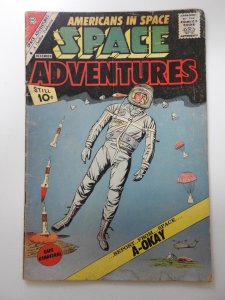 Space Adventures #43  (1961) A-Okay! Man's Moon Launch! VG Condition!