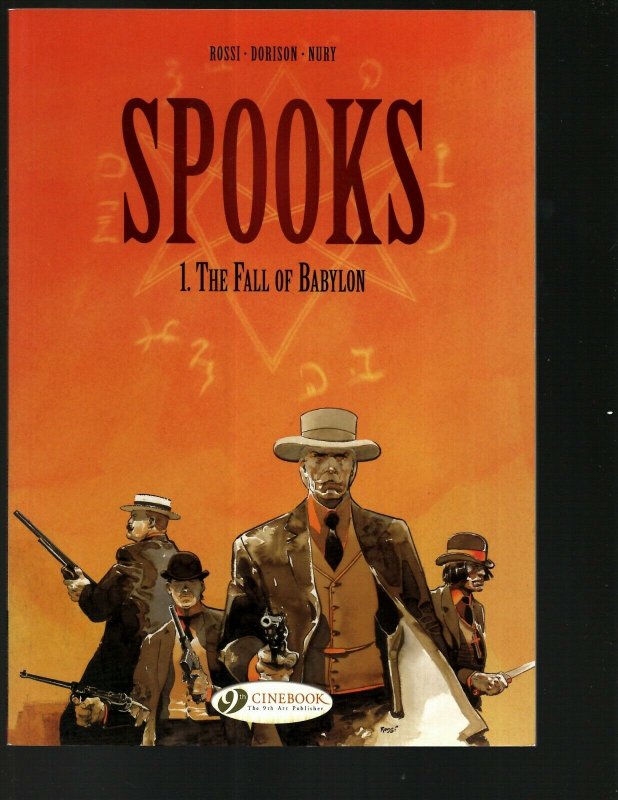 Spooks Vol. # 1 The Fall of Babylon Cinebook Comic Book TPB Graphic Novel J402