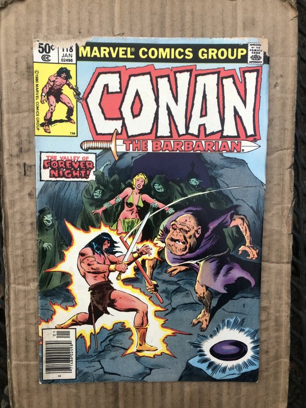 Conan the Barbarian #118 Newsstand Edition (1981)
