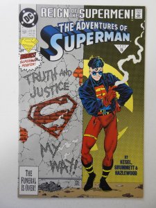Adventures of Superman #501 (1993) NM- Condition!