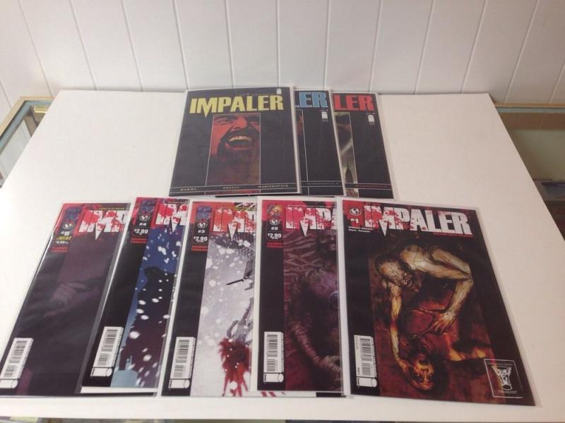 Impaler 1-3 & 1-5 Near Mint Lot Set Image Top Cow