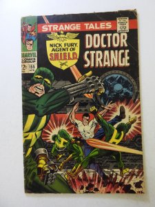 Strange Tales #155 (1967) VG- condition 1 tear back cover