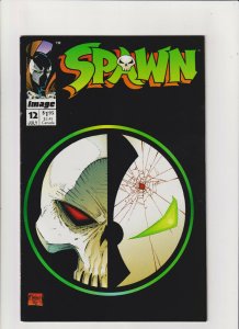 Spawn #12 VF 8.0 Image Comics 1993 Todd McFarlane vs. Chapel