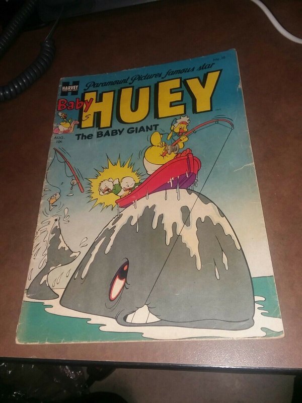 Paramount Animated Comics #10 harvey 1954 featuring Baby Huey golden age precode